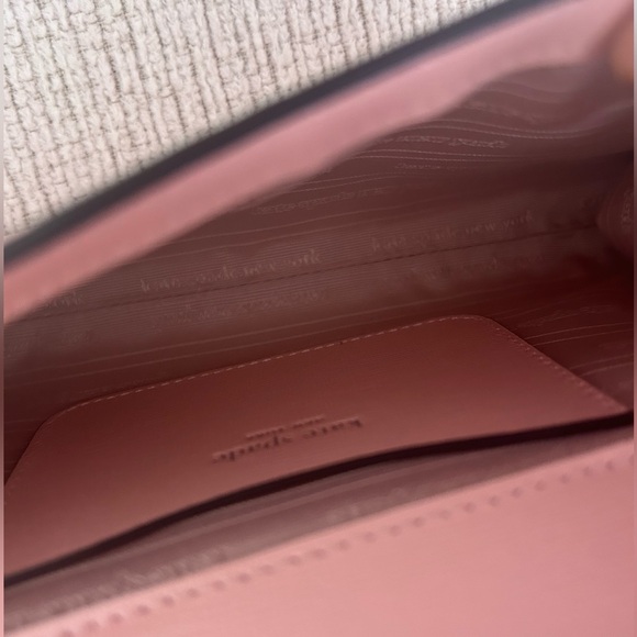 Kate spade pink bow crossbody bag - Picture 6 of 8